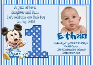Sample Invitation for 1st Birthday Party Free 1st Birthday Invitation Maker Invitation Sample
