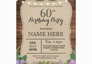 Sample Invitation for 60th Birthday 81 Birthday Invitations Free Premium Templates