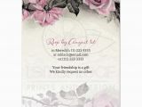 Save the Date 80th Birthday Invitations 80th Birthday Invitation Vintage Pink Grey Rose