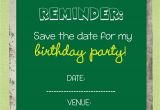 Save the Date Birthday Cards Free Save the Date Templates Free