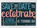 Save the Date Birthday Invite Save the Date Birthday Invitations Save the Date Birthday