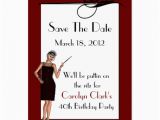 Save the Date Cards for Birthday Birthday Save the Date Cards Large Business Cards Pack Of