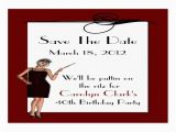 Save the Date Cards for Birthday Birthday Save the Date Cards Large Business Cards Pack Of