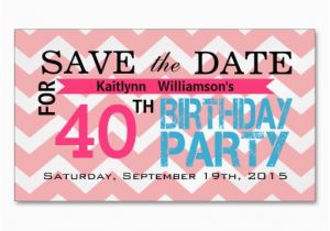 Save the Date Cards for Birthday Save the Date Birthday Magnetic Card Reminders Zazzle