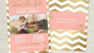 Save the Date Cards for Birthdays Birthday Save the Date Card Template for Photographers Bd02
