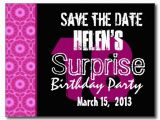 Save the Date Cards for Surprise Birthday Party 17 Best Images About Birthday 18th Birthday Party On