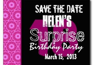 Save the Date Cards for Surprise Birthday Party 17 Best Images About Birthday 18th Birthday Party On
