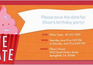 Save the Date Invitation Wording for Birthday Party Birthday Invitation Templates Save the Date Birthday