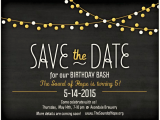Save the Date Invitation Wording for Birthday Party Blog