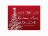 Save the Date Invitation Wording for Birthday Party Elegant Save the Date Christmas Party Red Postcard