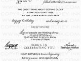 Sayings to Put In Birthday Cards Inside Out Birthday Stamp Set Papertrey Ink Clear