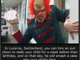 Scary Clown Birthday Meme 25 Best Memes About Evil Clown Evil Clown Memes