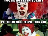 Scary Clown Birthday Meme top 25 Best Scary Clown Meme Ideas On Pinterest Clown