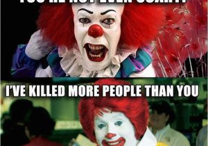 Scary Clown Birthday Meme top 25 Best Scary Clown Meme Ideas On Pinterest Clown