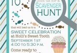 Scavenger Hunt Birthday Invitations Birthday Scavenger Hunt Invitation