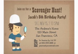 Scavenger Hunt Birthday Invitations Free Printable Scavenger Hunt Birthday Party Invitations