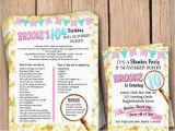 Scavenger Hunt Birthday Party Invitations Mall Scavenger Hunt Slumber Party Birthday Package