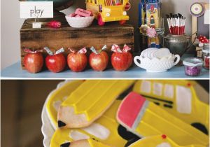 School Bus Birthday Party Decorations Big Old Yellow School Bus Ideas for Back to School