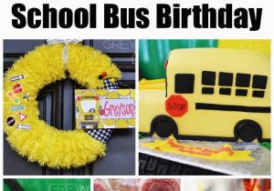 School Bus Birthday Party Decorations School Bus Party On Pinterest