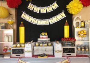 School Bus Birthday Party Decorations School Bus themed Party Http Ohmygluestick Com