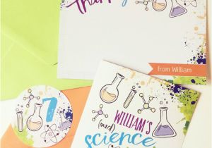 Science themed Birthday Party Invitations Science themed Kids Birthday Party Invites Inspiration