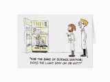 Scientist Birthday Card Wacky Scientist Birthday Card Card Zazzle Com