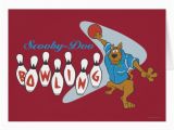 Scooby Doo Birthday Cards Scooby Doo Quot Bowling Quot 1 Card Zazzle