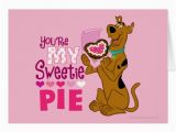 Scooby Doo Birthday Cards Scooby Doo Sweetie Pie Greeting Card Zazzle
