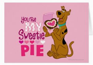 Scooby Doo Birthday Cards Scooby Doo Sweetie Pie Greeting Card Zazzle