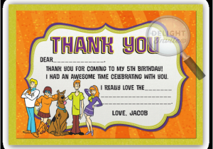 Scooby Doo Birthday Cards Scooby Doo Thank You Cards Di 329ty Harrison Greetings