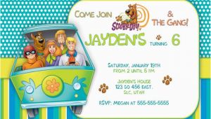 Scooby Doo Birthday Invites Free Printable Scooby Doo Birthday Party Invitations