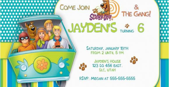 Scooby Doo Birthday Invites Free Printable Scooby Doo Birthday Party Invitations