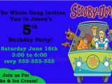 Scooby Doo Birthday Invites Free Scooby Doo Birthday Invitation