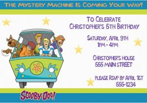 Scooby Doo Birthday Invites Scooby Doo Birthday Party Invitation Ideas New Party Ideas