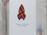 Scottish Birthday Cards Online 39 Happy Birthday Ya Rocket 39 Scottish Tartan Card by Hiya