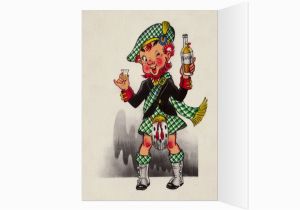 Scottish Birthday Cards Online Funny Scottish Birthday Card Zazzle