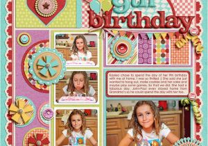 Scrapbook Ideas for Birthday Girl 262 Best Scrapbook Birthday Layouts Images On Pinterest
