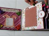 Scrapbook Ideas for Birthday Girl Baby Girl Birthday Scrapbook by Neet 39 S Creations Youtube