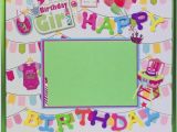 Scrapbook Ideas for Birthday Girl Birthday Girl First Birthday Memory Album Page with Green