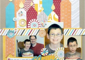 Scrapbook Ideas for Birthday Girl Birthday Layout Scrapbooking Pinterest Layouts