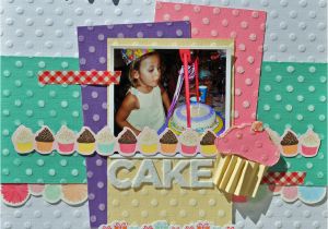 Scrapbook Ideas for Birthday Girl Happy Birthday Scrapbook Layout Live Craft Love