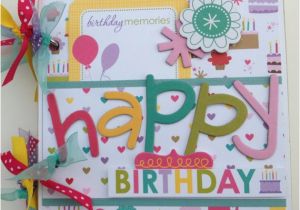 Scrapbook Ideas for Birthday Girl Sale Birthday Girl Scrapbook Mini Album