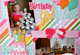 Scrapbook Ideas for Birthday Girl Svg Cutting Files Birthday Layouts