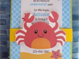 Sea themed Birthday Invitations Under the Sea Invitation Birthday Invitation by