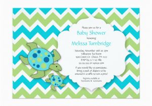 Sea Turtle Birthday Invitations Mother and Baby Sea Turtle Baby Shower Invites Zazzle