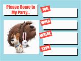 Secret Life Of Pets Birthday Party Invitations Musings Of An Average Mom the Secret Life Of Pets Invitation