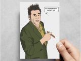 Seinfeld Birthday Card Kramer Seinfeld Funny Greeting Card Birthday Pop