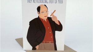Seinfeld Birthday Card Seinfeld Greeting Card George Costanza the Jerk Store