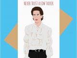 Seinfeld Birthday Card Seinfeld Greeting Card Jerry Seinfeld Low Talker Funny