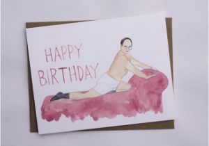 Seinfeld Happy Birthday Card Seinfeld Birthday George Costanza Card by Averycampbellart